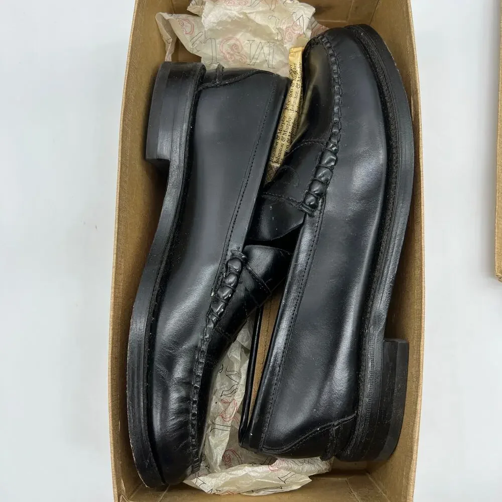 Johnston & Murphy Men's Leather Casual Shoes Size 9.5C
